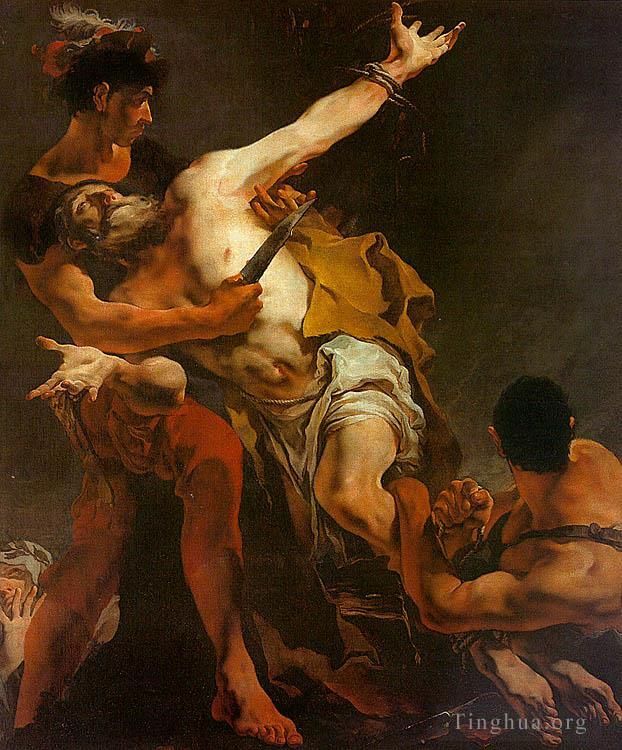 Giovanni Battista Tiepolo Ölgemälde - Das Martyrium des Heiligen Bartholomäus