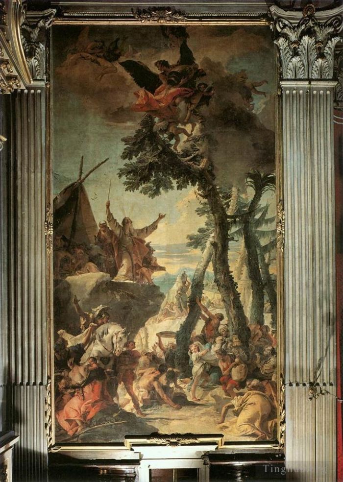 Giovanni Battista Tiepolo Andere Malerei - Die Sammlung von Manna