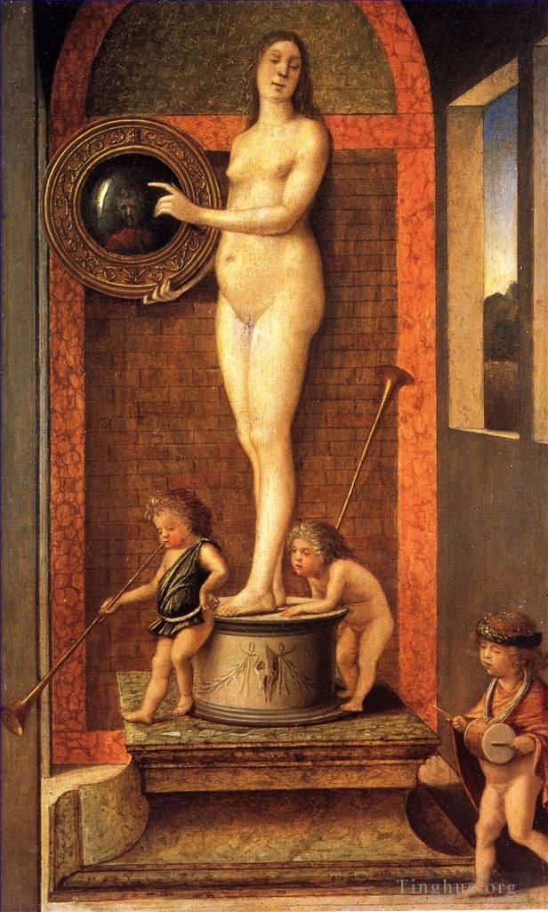 Giovanni Bellini Ölgemälde - Allegorie der Vanitas