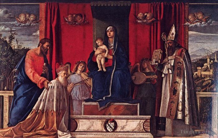 Giovanni Bellini Ölgemälde - Barbarigo-Altarbild