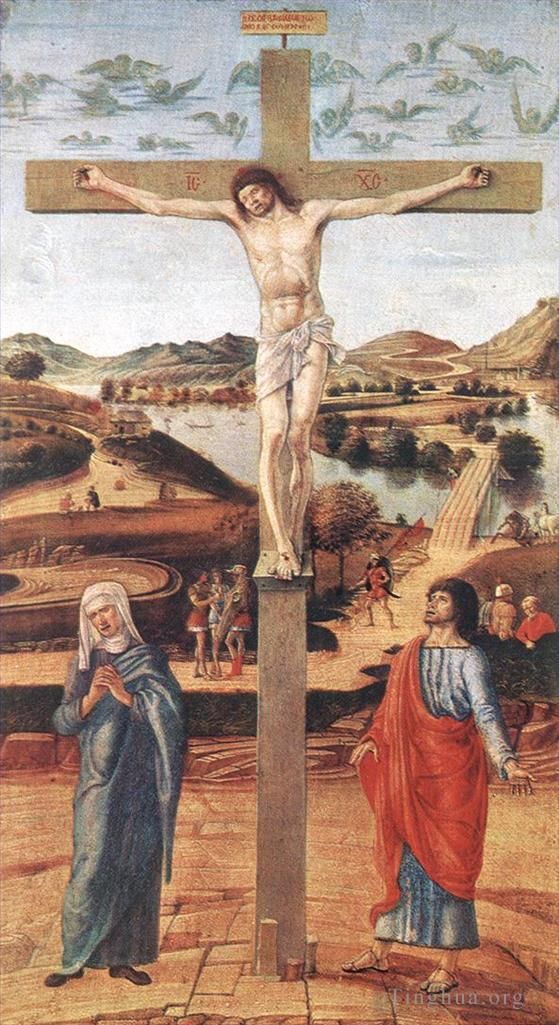 Giovanni Bellini Ölgemälde - Kruzifix