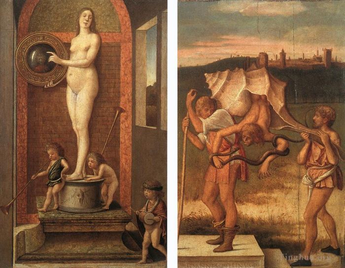 Giovanni Bellini Ölgemälde - Vier Allegorien 2
