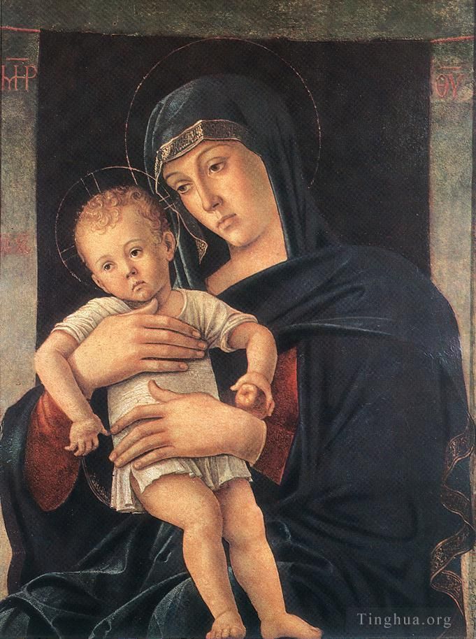 Giovanni Bellini Ölgemälde - Griechische Madonna