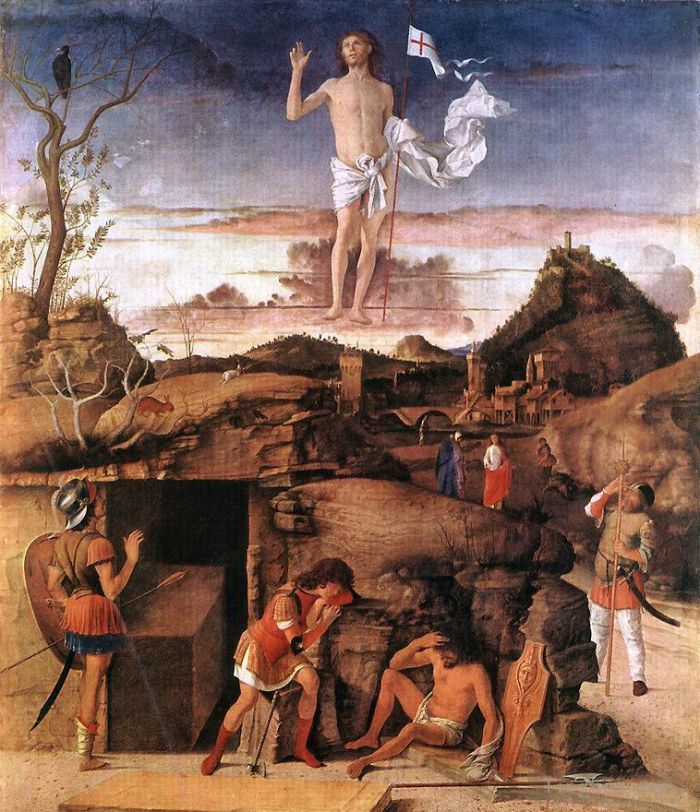 Giovanni Bellini Ölgemälde - Auferstehung Christi
