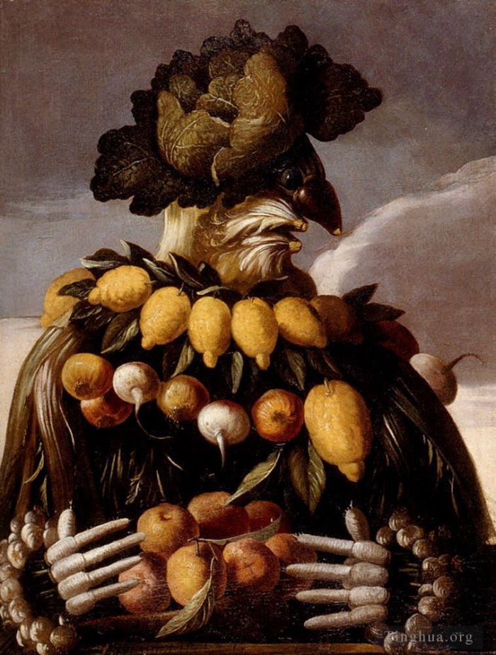 Giuseppe Arcimboldo Ölgemälde - Mann der Früchte