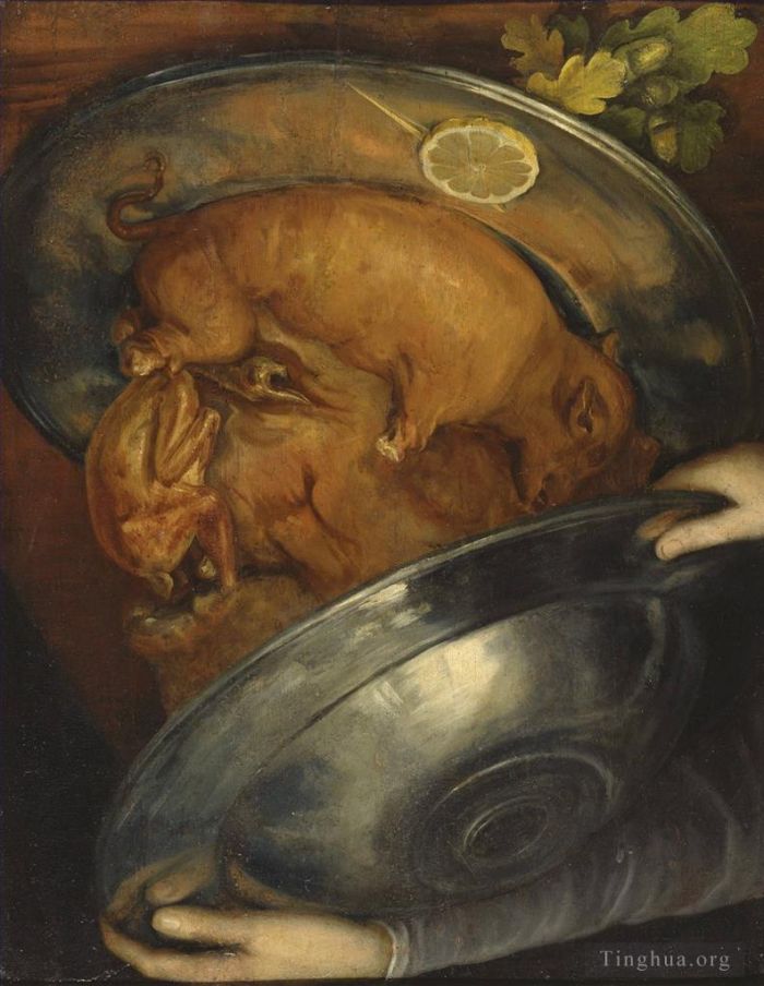 Giuseppe Arcimboldo Ölgemälde - Mann aus Schwein