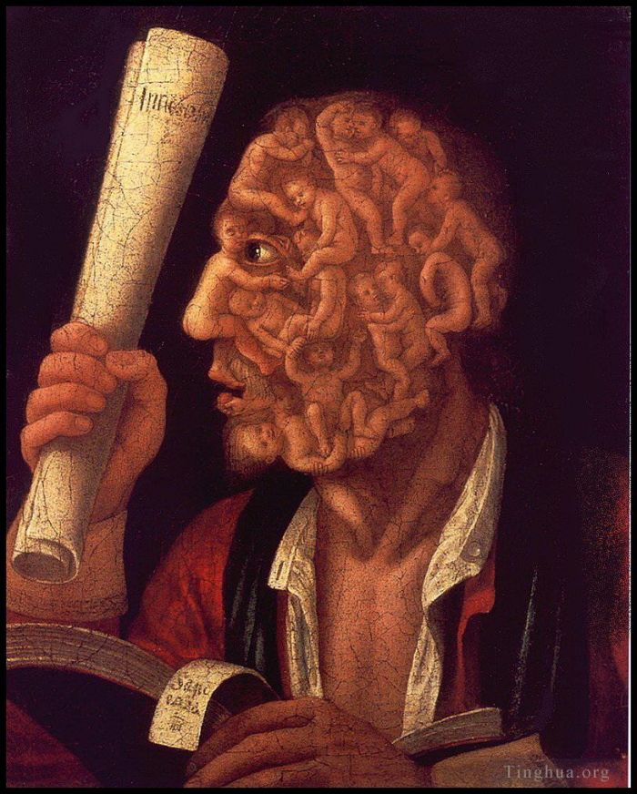 Giuseppe Arcimboldo Ölgemälde - Porträt von Adam 1578