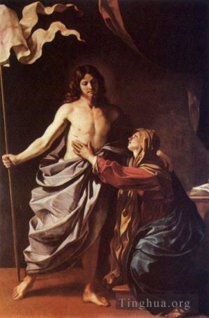 Guercino Werk - Erscheinung Christi vor der Jungfrau