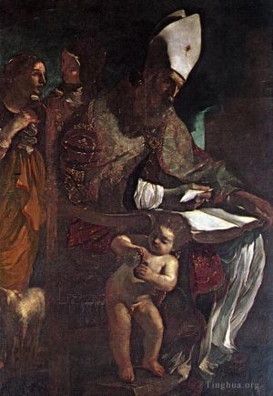 Guercino Werk - Sankt Augustin