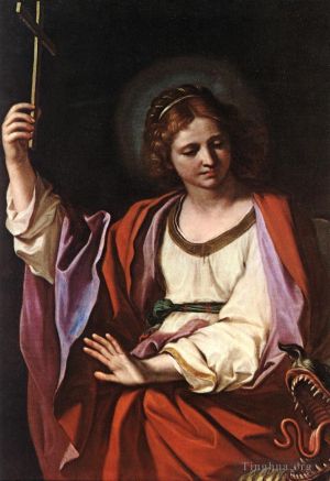 Guercino Werk - Heilige Margarete