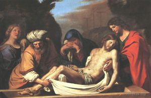Guercino Werk - Die Grablegung Christi