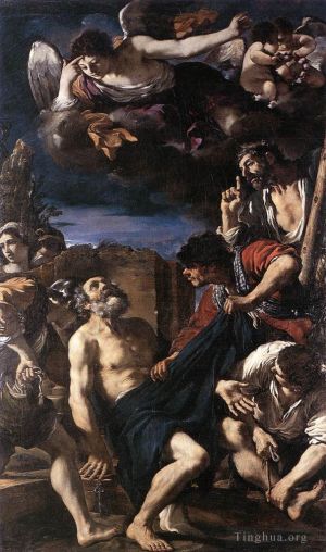Guercino Werk - Das Martyrium des Heiligen Petrus