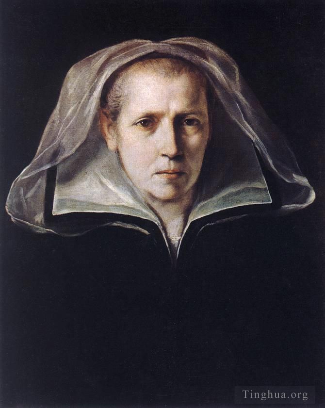 Guido Reni Ölgemälde - Porträt der Mutter des Künstlers