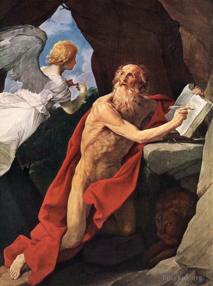 Guido Reni Ölgemälde - Der heilige Hieronymus