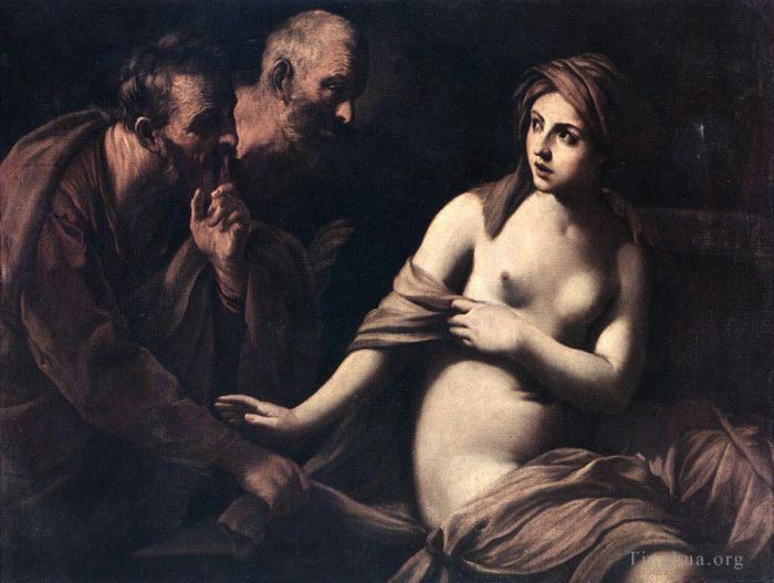 Guido Reni Ölgemälde - Susanna und die Ältesten