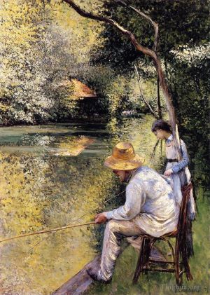 Gustave Caillebotte Werk - Angeln