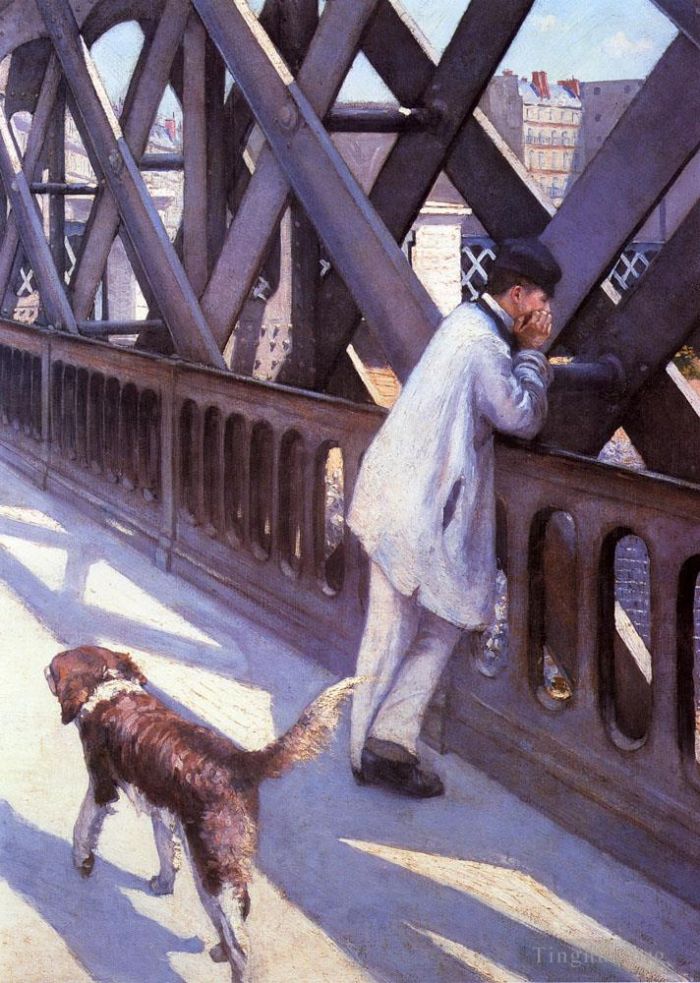 Gustave Caillebotte Ölgemälde - L Europa Le Pont De