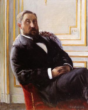 Gustave Caillebotte Werk - Porträt von Jules Richemont