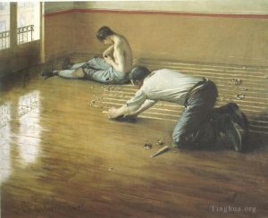 Gustave Caillebotte Werk - Die Bodenschaber