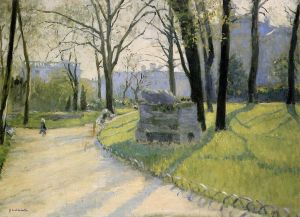 Gustave Caillebotte Werk - Der Parc Monceau