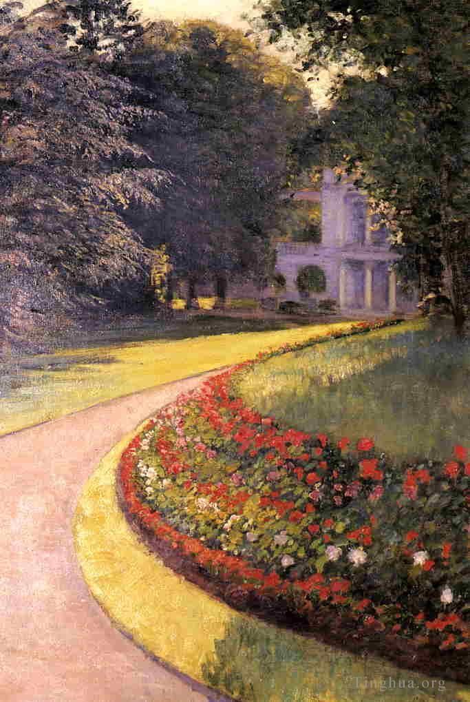 Gustave Caillebotte Ölgemälde - Der Park in Yerres