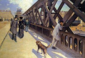 Gustave Caillebotte Werk - Der Pont du Europe