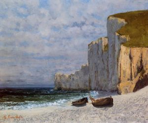 Gustave Courbet Werk - Eine Bucht mit Klippen