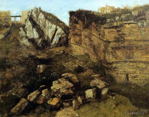 Gustave Courbet Werk - Zerbröckelnde Steine