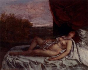 Gustave Courbet Werk - Femme Nue Endormie
