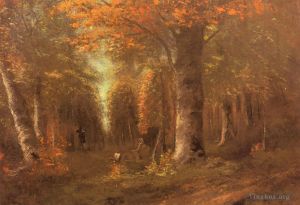 Gustave Courbet Werk - La Forêt En Automne