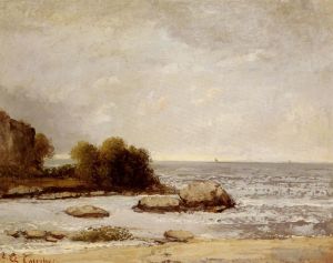 Gustave Courbet Werk - Marine De Saint Aubin