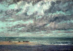 Gustave Courbet Werk - Marine Les Equilleurs