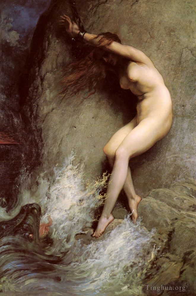 Gustave Dore Ölgemälde - Andromeda