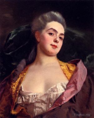 Gustave Jacquet Werk - Porträt einer Dame