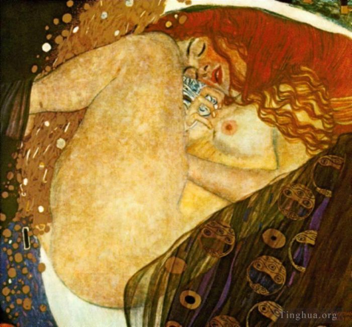 Gustave Klimt Ölgemälde - Danaë