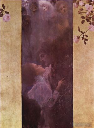 Gustave Klimt Werk - Die Liebe