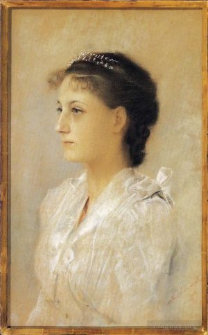 Gustave Klimt Werk - Emilie Floge im Alter von 17 Jahren