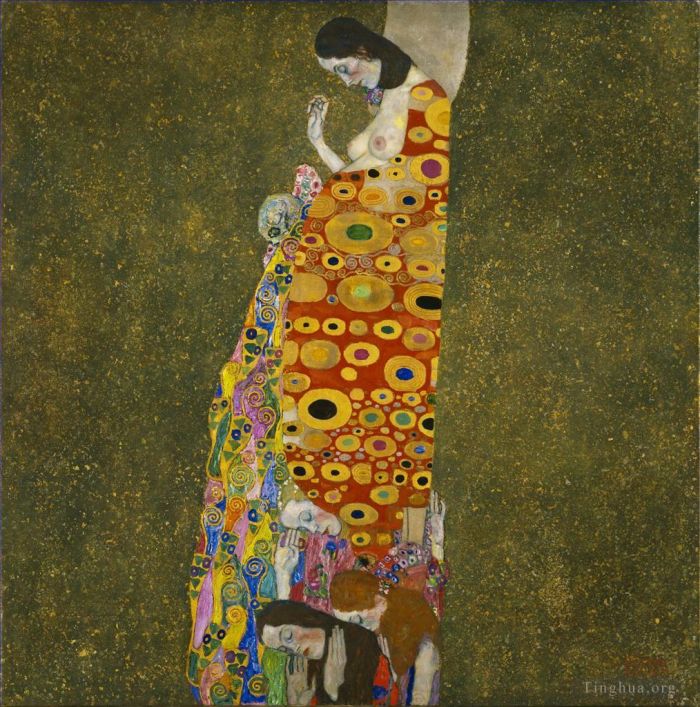 Gustave Klimt Ölgemälde - Hoffnung II