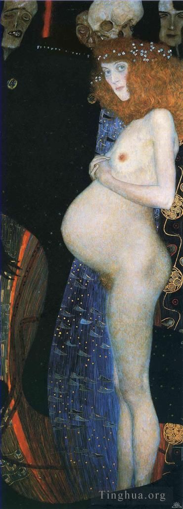 Gustave Klimt Ölgemälde - Hoffe ich
