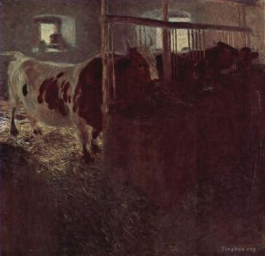 Gustave Klimt Werk - Kuheimer Stall