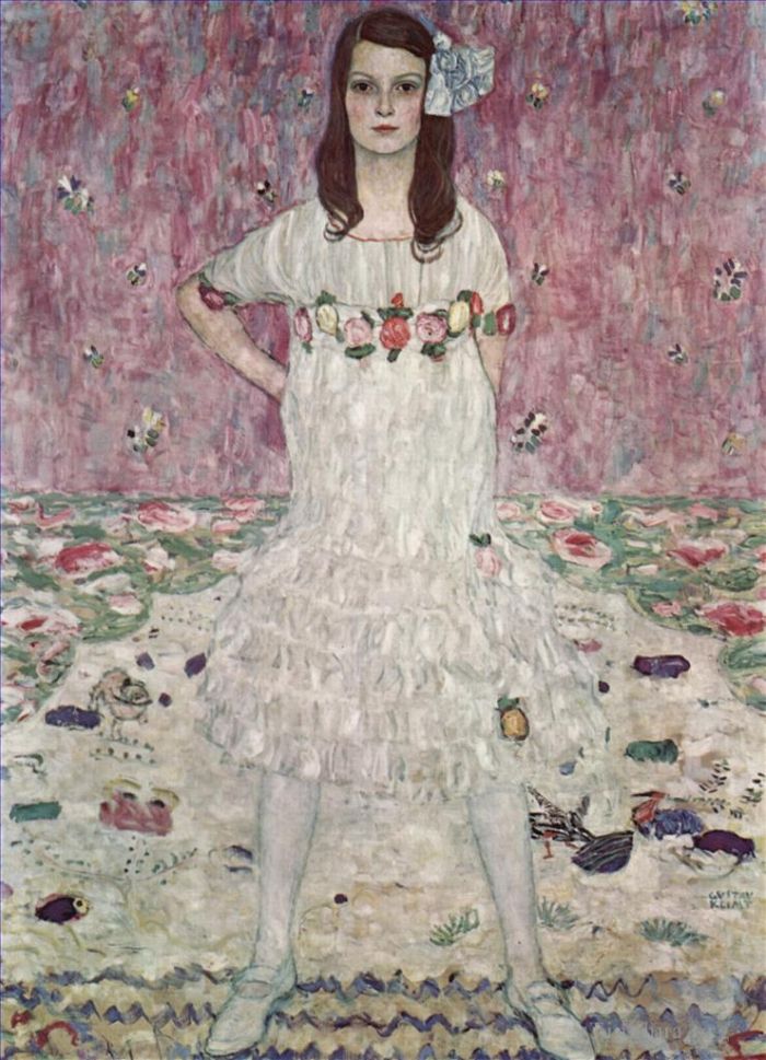 Gustave Klimt Ölgemälde - Mada Primavesi um 1912