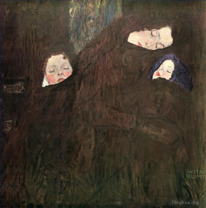 Gustave Klimt Ölgemälde - Mutter mit Kindern