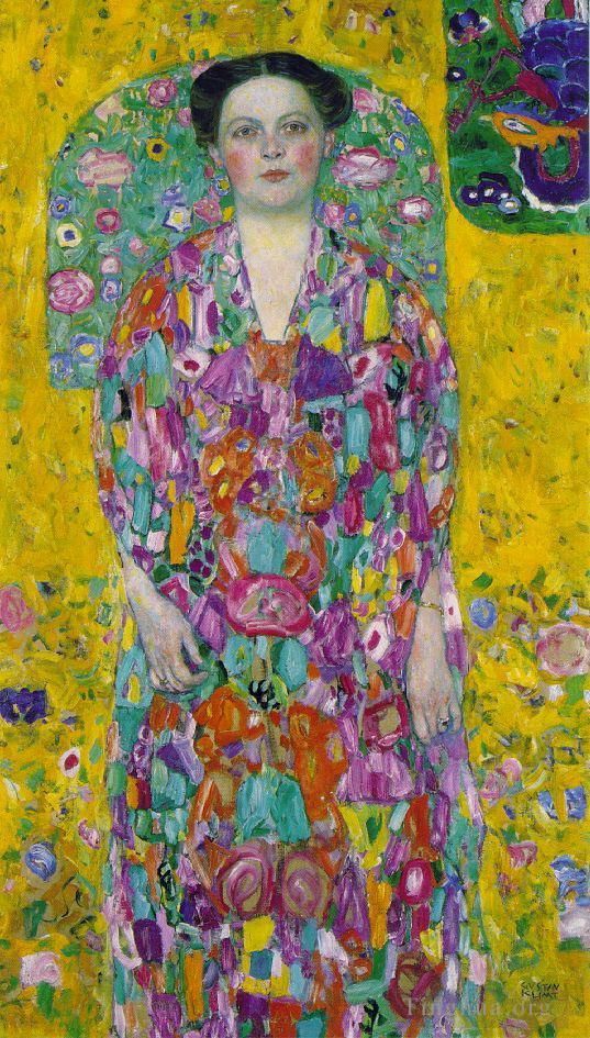 Gustave Klimt Ölgemälde - Bildnis der Eugenia Primavesi