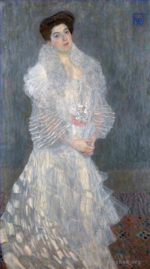 Gustave Klimt Werk - Porträt von Hermine Gallia