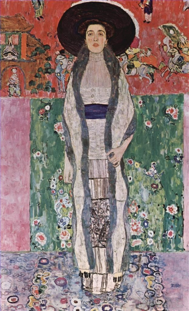 Gustave Klimt Ölgemälde - Porträt der Adele Blochbauer II