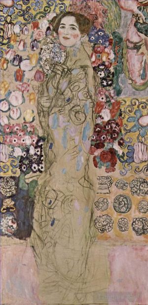 Gustave Klimt Werk - Porträt der Maria Munk