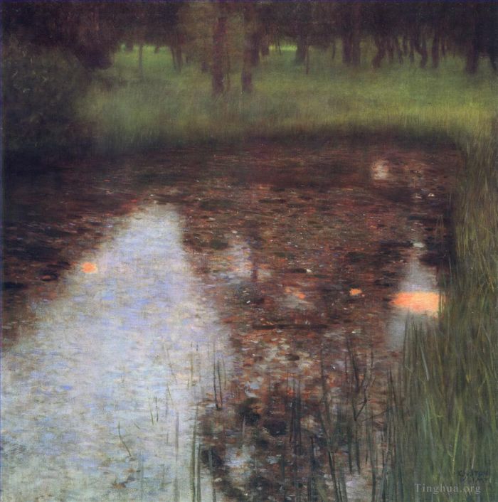 Gustave Klimt Ölgemälde - Der Sumpf