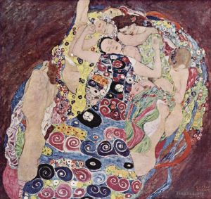 Gustave Klimt Werk - Die Jungfrauen