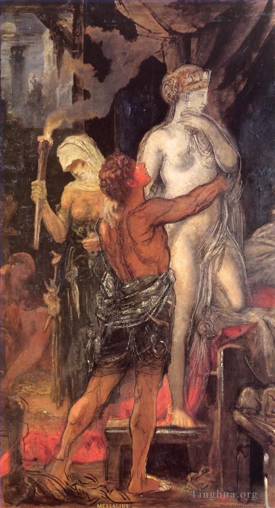 Gustave Moreau Ölgemälde - Messalina