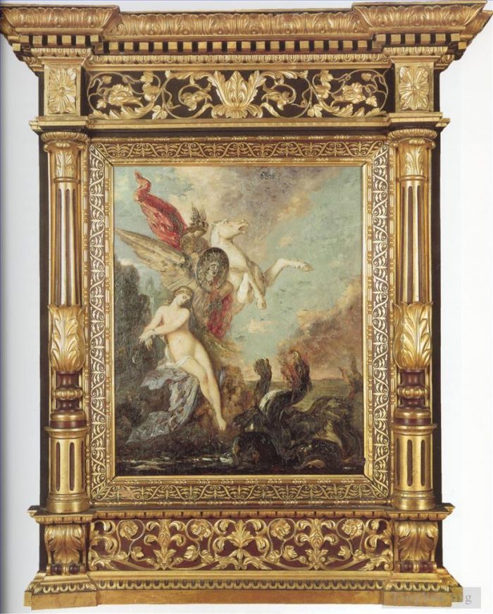 Gustave Moreau Ölgemälde - Andromeda